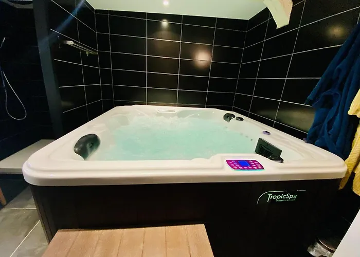 Escapade Romantique - Jacuzzi Et Parking Prive - 002 *